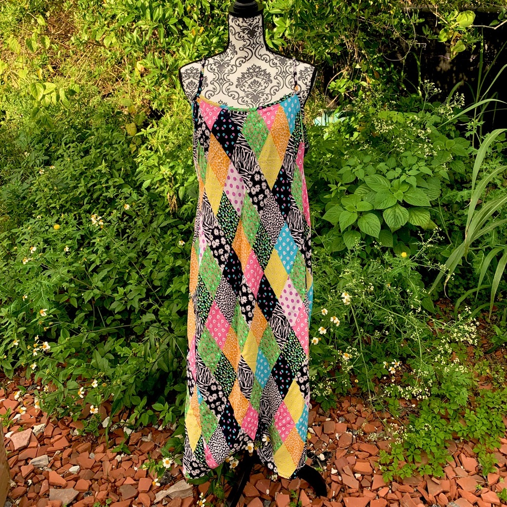 Rixo for Target Patchwork Maxi Dress
